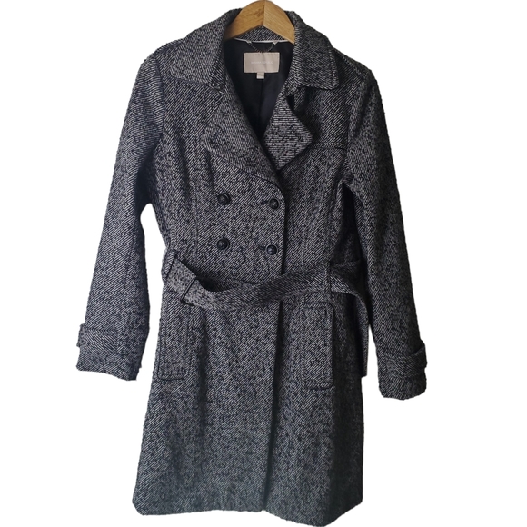 Banana Republic Recycled Wool Pea Coat Size M - Picture 1 of 11